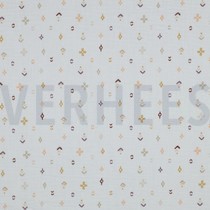 DOUBLE GAZE DE COTON SYMBOLE BLANC (thumbnail)