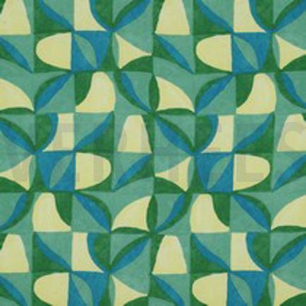 LENZING™ ECOVERO™ DIGITAAL ABSTRACT GROEN (thumbnail)