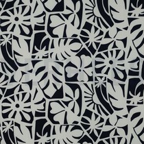 LENZING™ ECOVERO™ GEOMETRISCH MARINEBLAU (thumbnail)