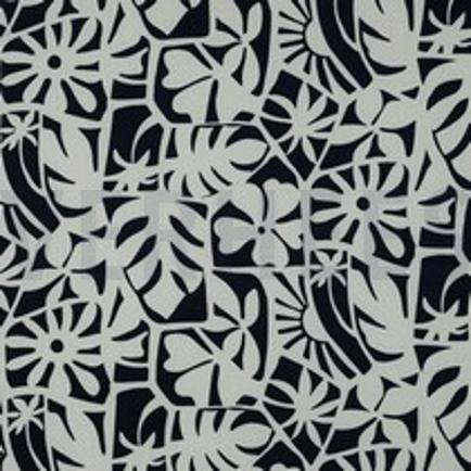 LENZING™ ECOVERO™ GEOMETRIC NAVY (thumbnail)