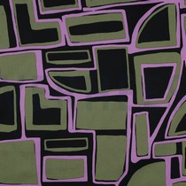 COTTON SATIN GEOMETRIC BLACK (thumbnail)