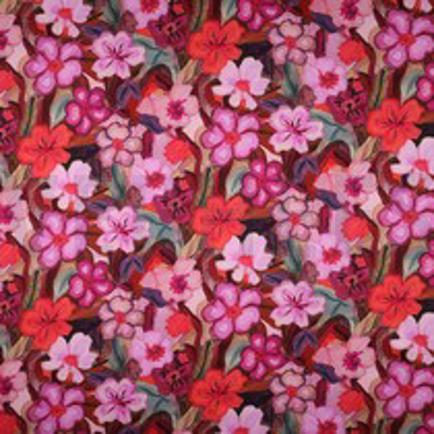 COTTON SATIN DIGITAL FLOWERS FUCHSIA (thumbnail)
