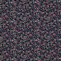 FINE POPLIN FLOWERS NAVY (thumbnail)