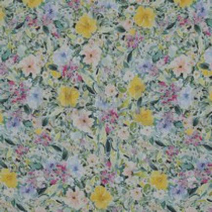 COTTON VOILE DIGITAL FLOWERS MULTICOLOUR (thumbnail)