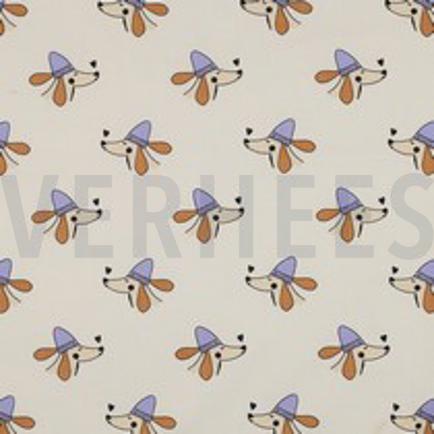 FINE POPLIN DOGS OFF WHITE (thumbnail)