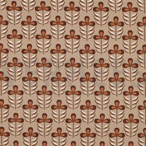 TOILE DÉCORATION FLEURS SABLE (thumbnail)