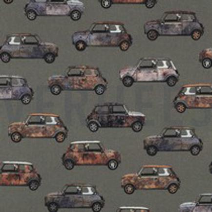 CANVAS DIGITAAL AUTO’S LEGERGROEN (thumbnail)