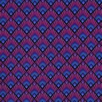 VISCOSE RADIANCE DIGITAL GRAPHIC NAVY (thumbnail)