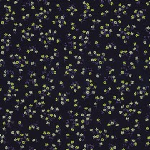 VISCOSE RADIANCE DIGITAL FLOWERS NAVY (thumbnail)