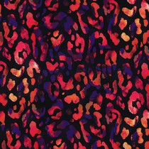 VISCOSE RADIANCE DIGITAL ANIMAL SKIN BLACK (thumbnail)