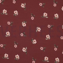 JERSEY DIGITAL GOTS BLUMEN ROUGE (thumbnail)