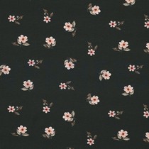 JERSEY DIGITAL GOTS BLUMEN ARMEEGRÜN (thumbnail)