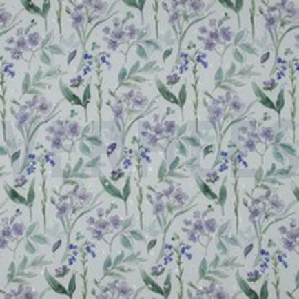 VISCOSE DOBBY DIGITAL FLOWERS WHITE (thumbnail)