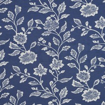 VISCOSE JERSEY FLEURS BLEU (thumbnail)