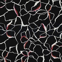 VISCOSE ROSELLA STRETCH FLEURS NOIR (thumbnail)