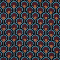 VISCOSE ROSELLA STRETCH ABSTRACT BLACK (thumbnail)