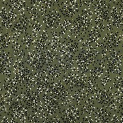 VISCOSE ROSELLA STRETCH STIPPEN MOSGROEN (thumbnail)