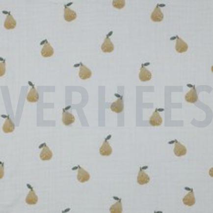 MUSSELIN DIGITAL BIRNEN WEISS (thumbnail)