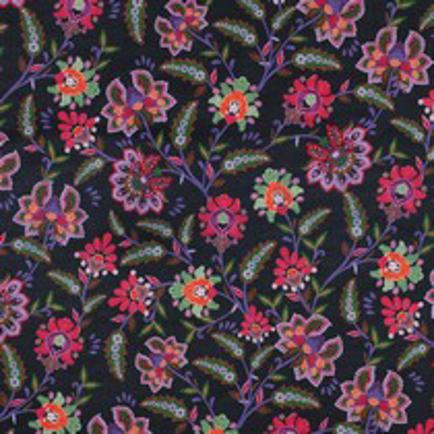 SOFTSHELL DIGITAL FLOWERS NAVY (thumbnail)