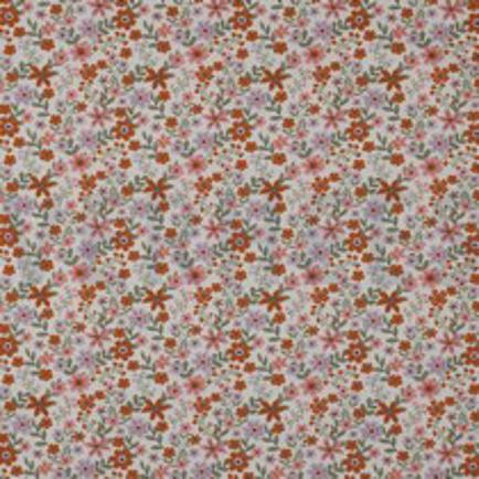 FIJNGEWEVEN KATOENEN POPLIN GOTS BLOEMEN GEBROKEN WIT (thumbnail)