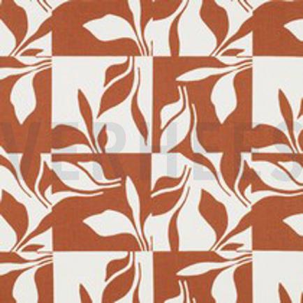 CANVAS ABSTRACT BLADEREN HAZELNOOT (thumbnail)