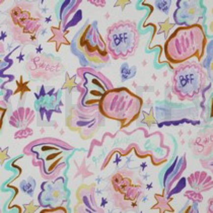 JERSEY DIGITAL SHELLS WHITE (thumbnail)