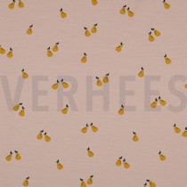JERSEY GOTS FRUITS LIGHT MAUVE (thumbnail)