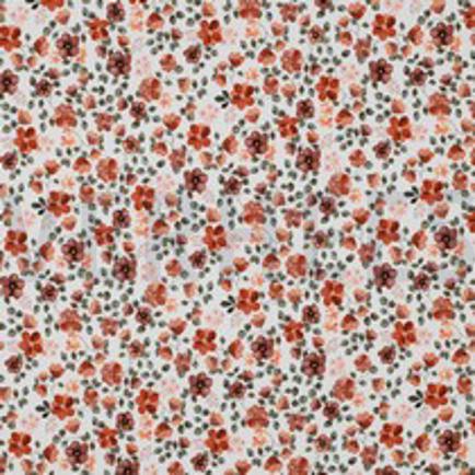 JERSEY GOTS DIGITAL BLUMEN WEISS/PFIRSICH (thumbnail)