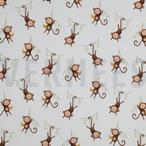 JERSEY GOTS DIGITAL ANIMALS WHITE (thumbnail)