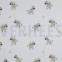 JERSEY GOTS DIGITAL ANIMALS WHITE (thumbnail)