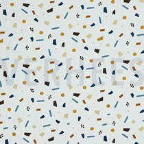 RIB JERSEY PUNTJES WIT (thumbnail)