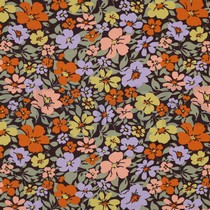 FRENCH TERRY BLUMEN LILA/VIOLETT (thumbnail)