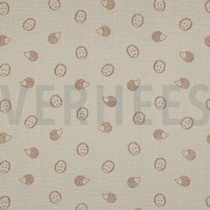 DOUBLE GAUZE HEDGEHOG NATURAL (thumbnail)