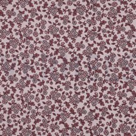 FLANELLE FLEURS ROSE CLAIR (thumbnail)