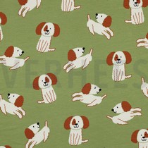 SOFT SWEAT HONDEN LEGERGROEN (thumbnail)