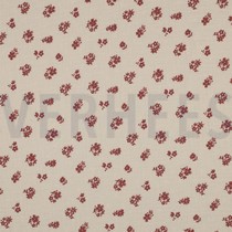 DOUBLE GAUZE DOBBY FLOWERS PEACH (thumbnail)