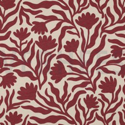 SWEAT NATURAL FLOWERS BURGUNDY (thumbnail)