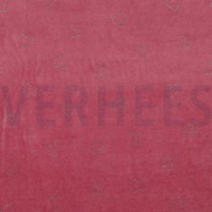 NICKY VELOURS GLITTER HARTEN MAUVE (thumbnail)