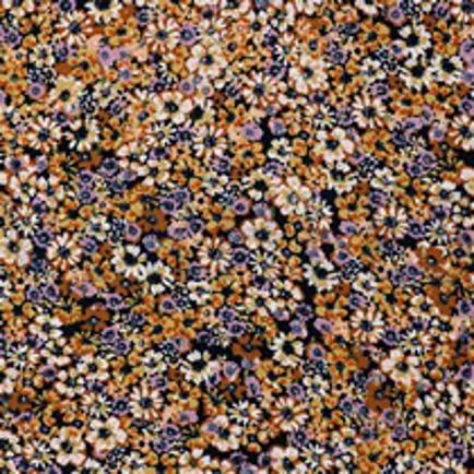 VISCOSE LUREX BLOEMEN MARINEBLAUW (thumbnail)