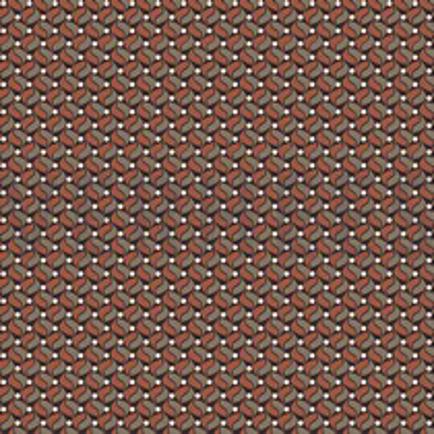 VISCOSE ROSELLA STRETCH ABSTRACT DONKERBRUIN (thumbnail)