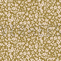 VISCOSE ROSELLA STRETCH BLOEMEN OLIJF (thumbnail)