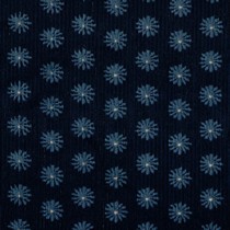 GEWASCHEN CORDUROY BLUMEN MARINEBLAU (thumbnail)
