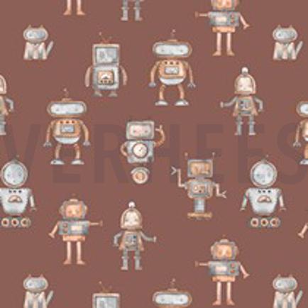 JERSEY DIGITAAL ROBOTS COGNAC (thumbnail)