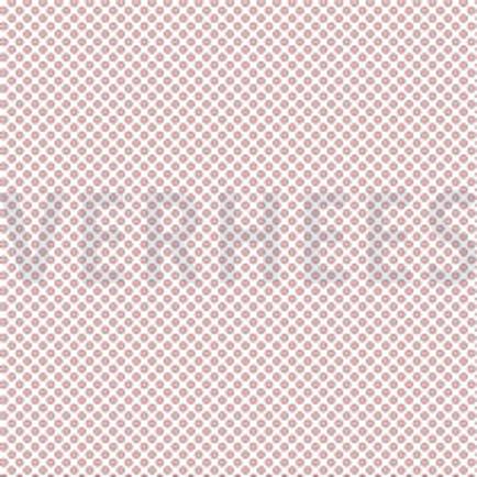 BAUMWOLLE POPELINE MINIMALS WEISS/DUNKELROSA (thumbnail)