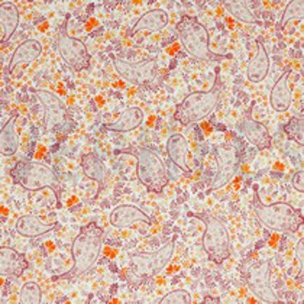 DOUBLE GAUZE DIGITAAL PAISLEY OUD BLUSH (thumbnail)