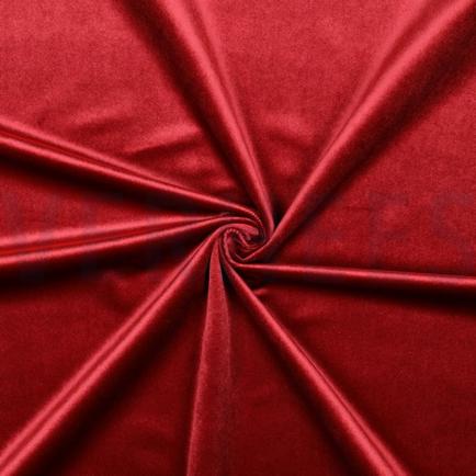 LUXE FLUWEEL BORDEAUXROOD (thumbnail)