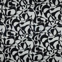 COTON SATIN ABSTRACT NOIR (thumbnail)