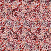 JERSEY CÔTELÉ DIGITAL FLEURS PÊCHE (thumbnail)