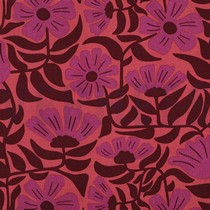 TOILE DÉCORATION FLEURS ROSÉ PÂLE (thumbnail)
