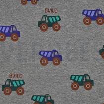 JERSEY MÉLANGE VÉHICULES DE CHANTIER GRIS (thumbnail)